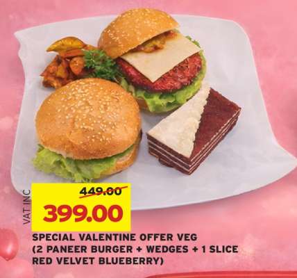 SPECIAL VALENTINE OFFER VEG
