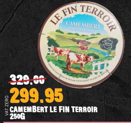 CAMEMBERT LE FIN TERROIR