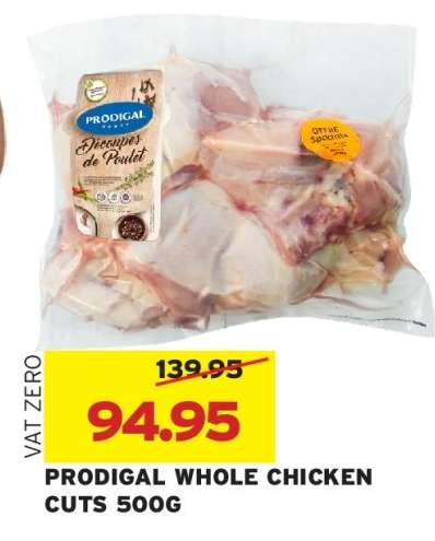 PRODIGAL WHOLE CHICKEN CUTS 500G