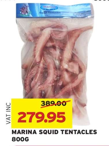 MARINA SQUID TENTACLES
