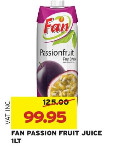FAN PASSION FRUIT JUICE 1LT