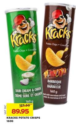 KRACKS POTATO CRISPS