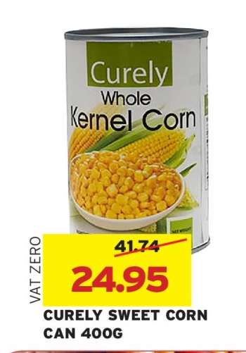 CURELY SWEET CORN CAN 400G