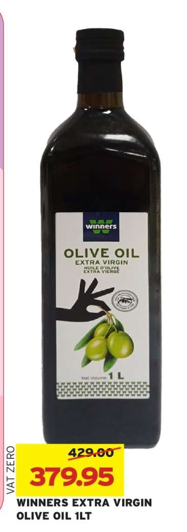 WINNERS EXTRA VIRGIN OLIVE OIL 1LT