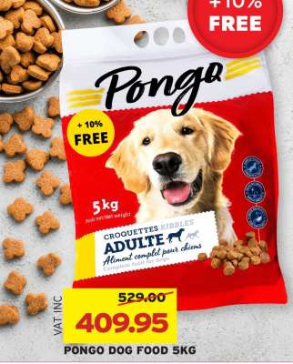 PONGO DOG FOOD 5KG