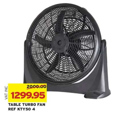 TABLE TURBO FAN