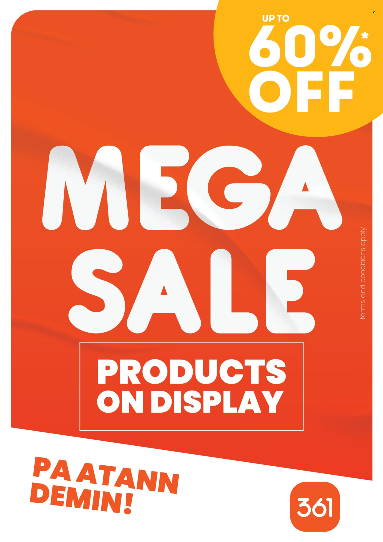 361 catalogue. Page 1