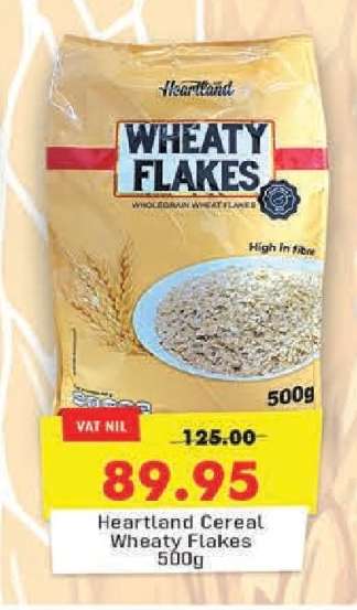 Heartland Cereal Wheaty Flakes 500g
