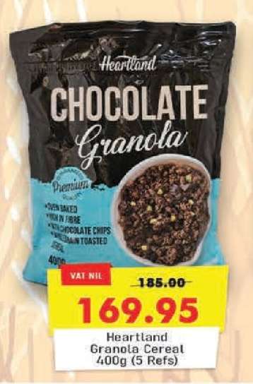 Heartland Granola Cereal 400g (5 Refs)