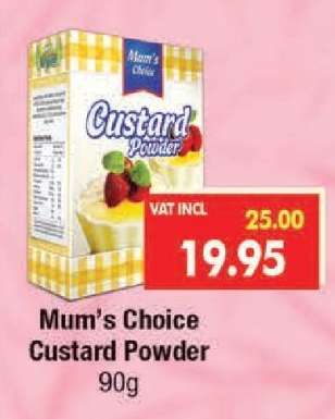 Mum’s Choice Custard Powder