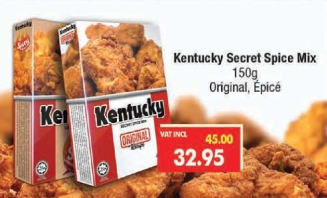 Kentucky Secret Spice Mix