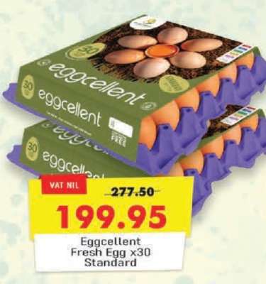 Eggcellent Fresh Egg x30 Standard