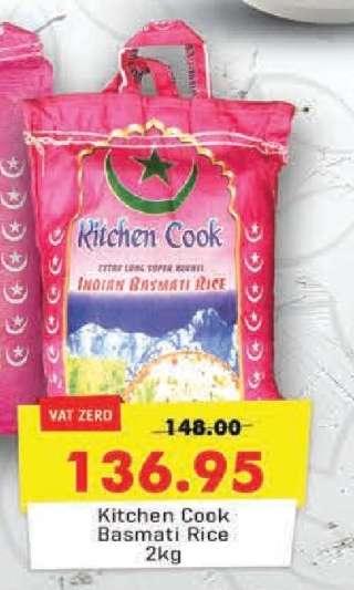 Kitchen Cook Basmati Rice 2kg