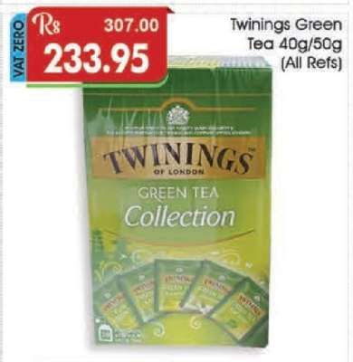 Twinings Green Tea 40g/50g (All Refs)