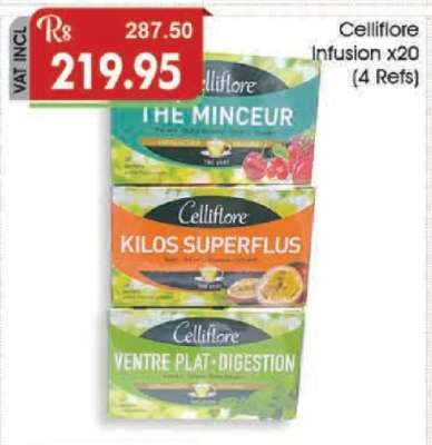 Celliflore Infusion x20 (4 Refs)