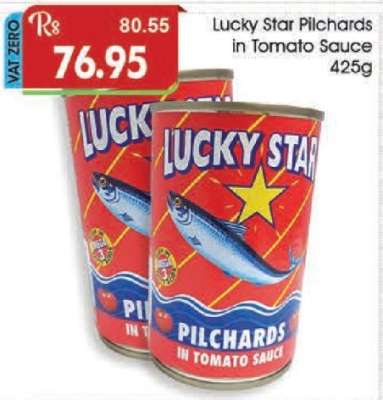 Lucky Star Pilchards In Tomato Sauce