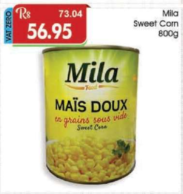 Mila Sweet Corn 800g