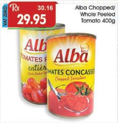 Alba Chopped/Whole Peeled Tomato 400g