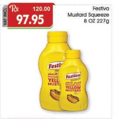 Festiva Mustard Squeeze