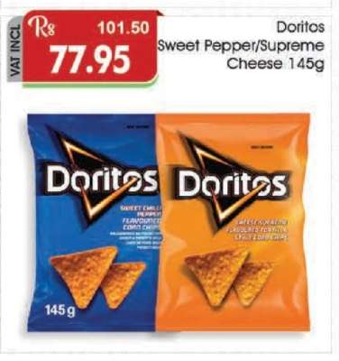 Doritos Sweet Pepper/Supreme Cheese 145g
