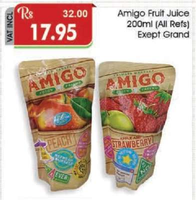 Amigo Fruit Juice 200ml