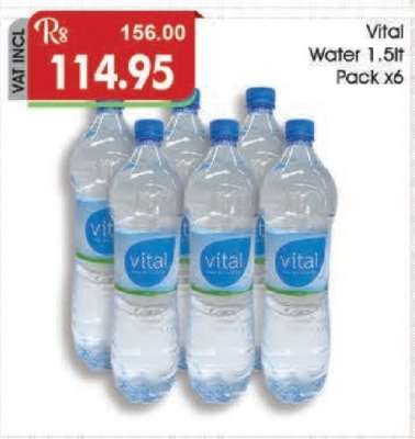 Vital Water 1.5lt Pack x6