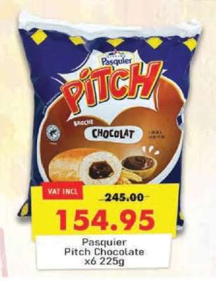 Pasquier Pitch Chocolate x6 225g