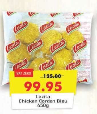 Lezita Chicken Cordon Bleu 450g