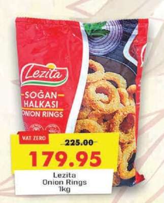Lezita Onion Rings 1kg