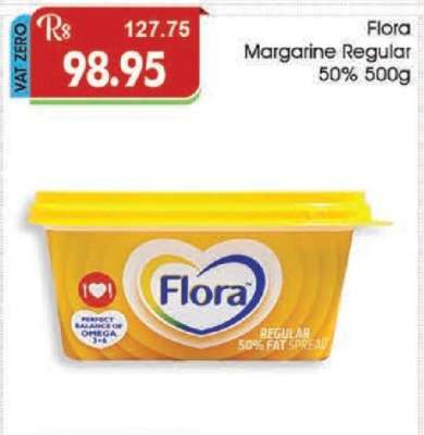 Flora Margarine Regular 50% 500g