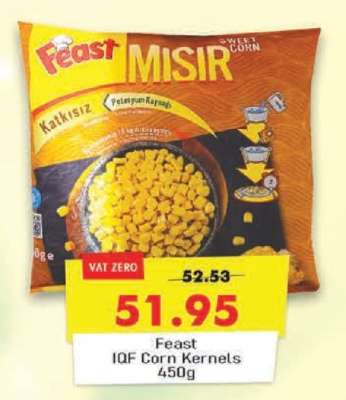 Feast IQF Corn Kernels 450g