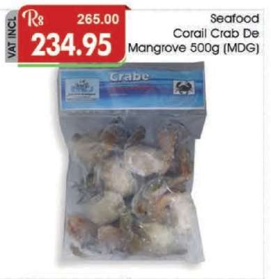 Seafood Corail Crab De Mangrove 500g (MDG)