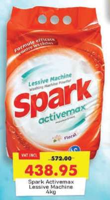 Spark Activemax Lessive Machine 4kg