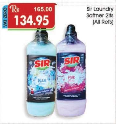Sir Laundry Softener 2lts (All Refs)