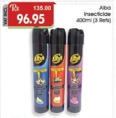 Alba Insecticide 400ml (3 Refs)