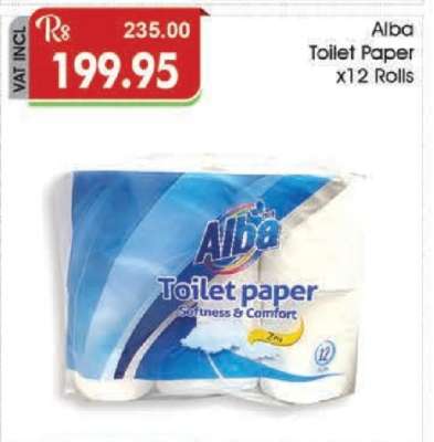 Alba Toilet Paper x12 Rolls