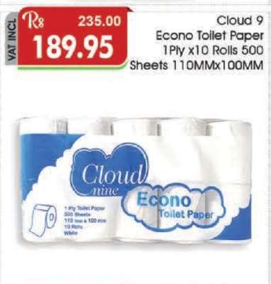Cloud 9 Econo Toilet Paper