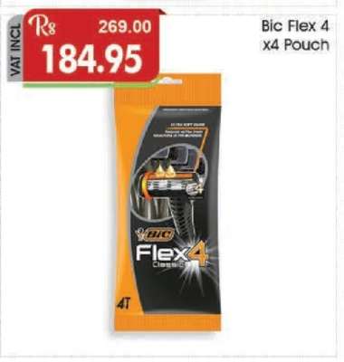 Bic Flex 4 x4 Pouch