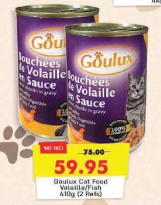 Goulux Cat Food Volaille/Fish