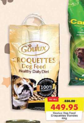 Goulux Dog Food Croquettes Viandes