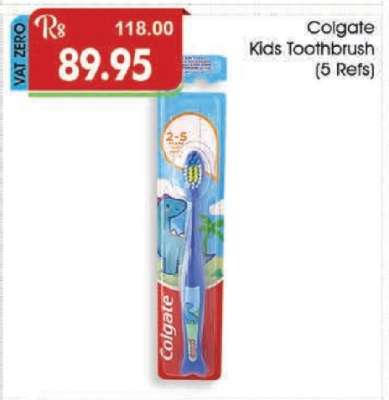 Colgate Kids Toothbrush (5 REfs)