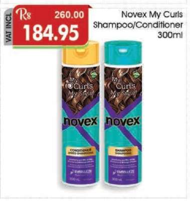 Novex My Curls Shampoo/Conditioner 300ml
