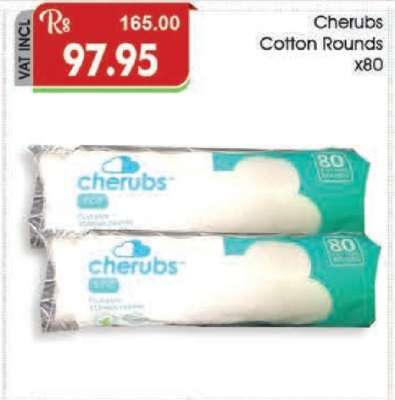 Cherubs Cotton Rounds x80
