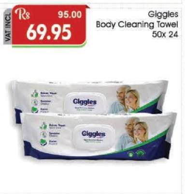 Giggles Body Cleaning Towel 50x24