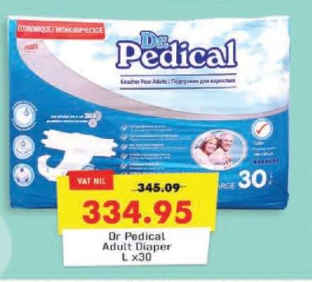 Dr Pedical Adult Diaper L x30