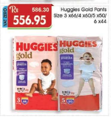 Huggies Gold Pants