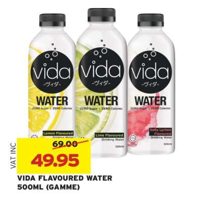 VIDA FLAVOURED WATER