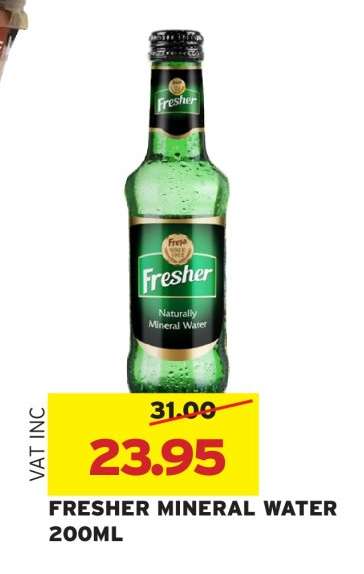 FRESHER MINERAL WATER 200ML