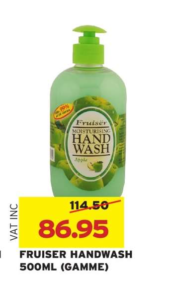 FRUISER HANDWASH 500ML (GAMME)