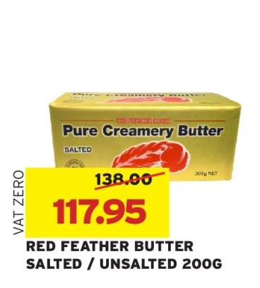RED FEATHER BUTTER